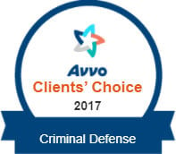 Avvo | Clients Choice 2017 | Criminal Defense
